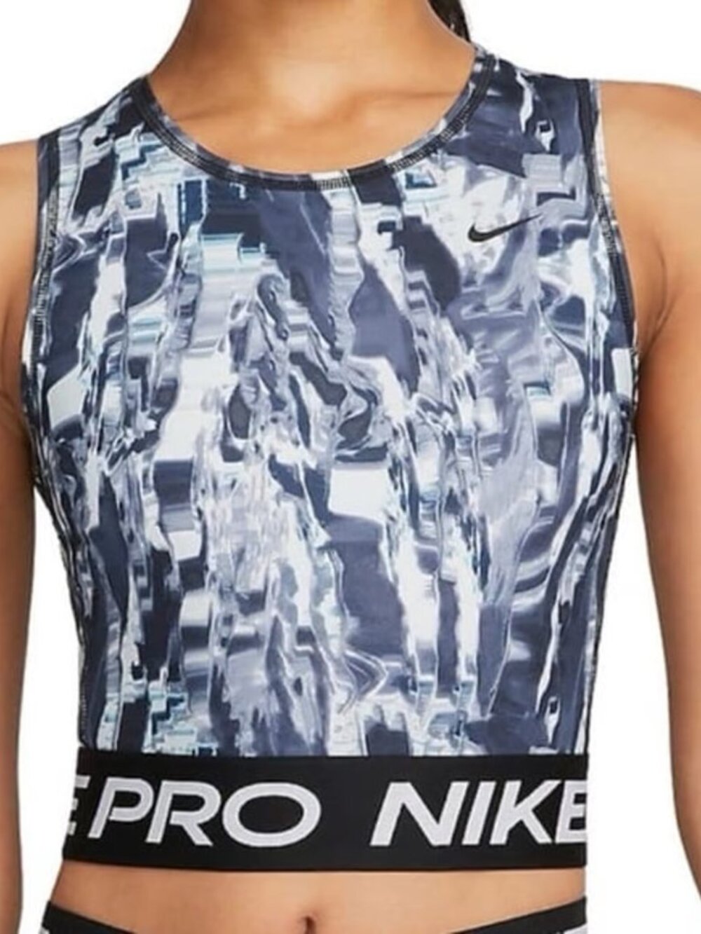 Nike Pro Women’s Dri-FIT All-Over Print Tank‎ Top Size XS
